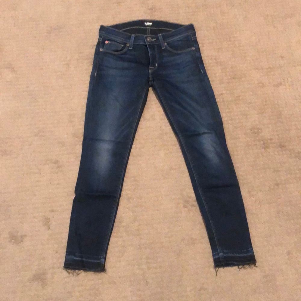 Hudson - skinny cropped denim- size 25